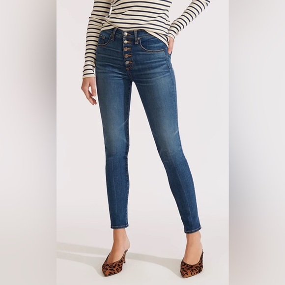 Veronica Beard Debbie Skinny High Rise Jeans - Picture 1 of 8